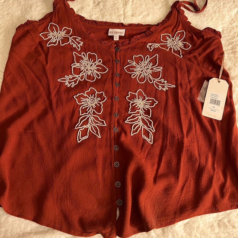 Rust tank top